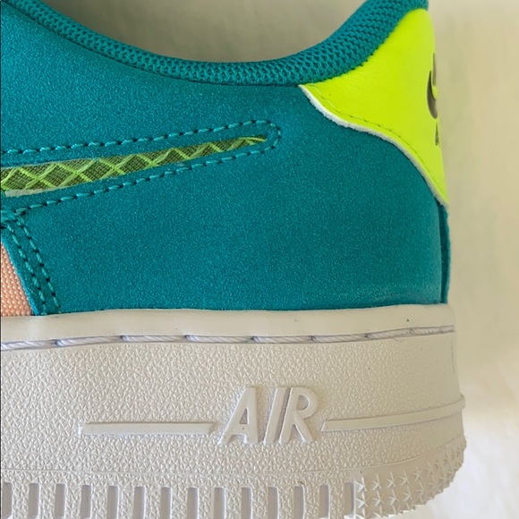 NEW Nike Air Force 1 Aqua sneakers shoes - Picture 6 of 8